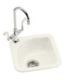 K-5901-1 - Sorbet self-rimming entertainment sink