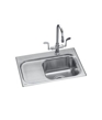K-3234-1 - Ravinia self-rimming entertainment sink