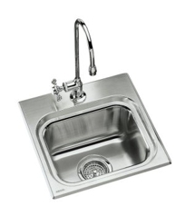K-3262-1 - Ballad self-rimming entertainment sink