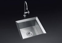K-3391 - Poise 18" x 18" single basin undercounter sink