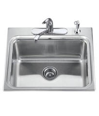K-3206-3 - Ballad self-rimming utility sink