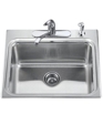 K-3206-3 - Ballad self-rimming utility sink
