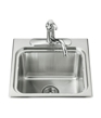 K-3260-1 - Ballad self-rimming utility sink